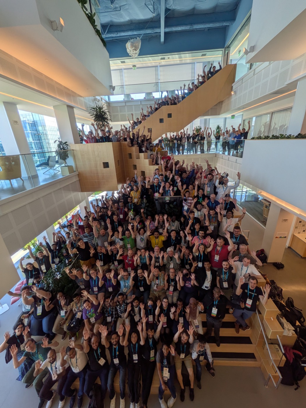 Google Summer of Code mentors gathered at Google Sunnyvale in 2024